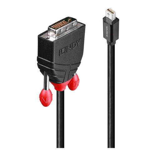 LINDY Mini DisplayPort to DVI-D Cable 3m black