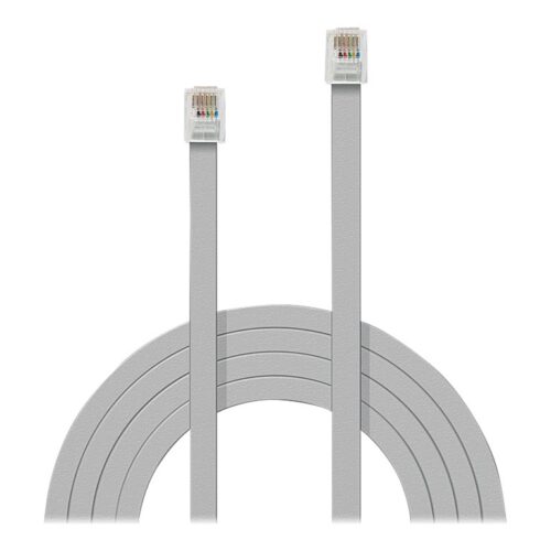 LINDY RJ11-6/6 pin M-plug to RJ-11 6/6 pin M-plug 50m