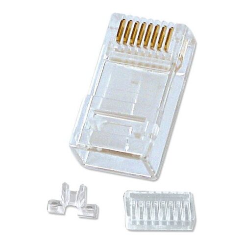 LINDY RJ45 Plug UTP Cat.6 10pcs For Patch Cord crimp type