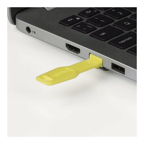 LINDY RJ45 Port Locks YELLOW 20pcs.