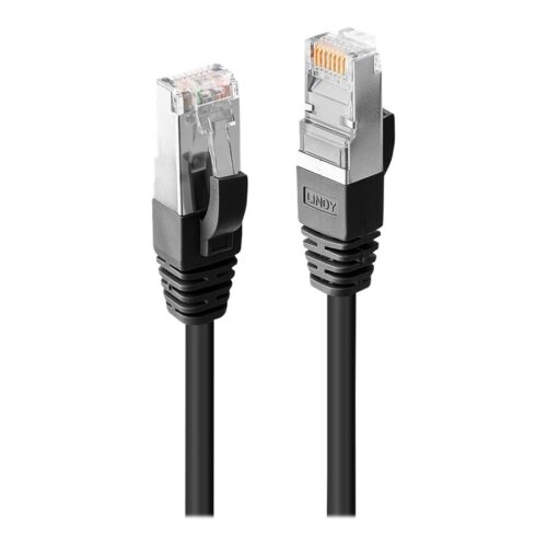 LINDY S/FTP Cat.6 Cable Black 20m LOSH incl. Testprotocol