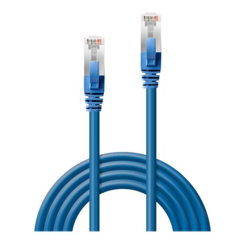 LINDY S/FTP Cat.6 Cable Blue 5m LSOH incl. Testprotocol