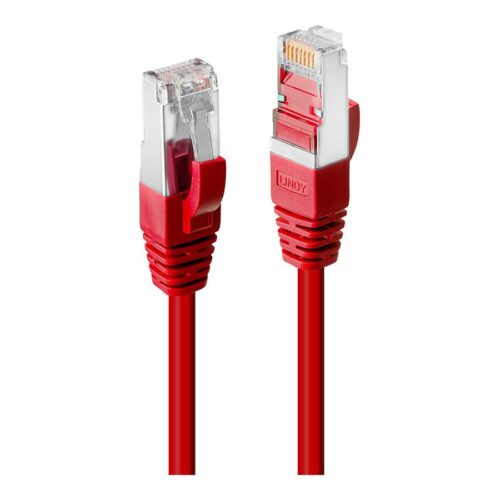 LINDY S/FTP Cat.6 Cable Red 20m LSOH incl. Testprotocol
