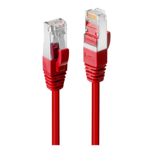 LINDY S/FTP Cat.6 Cable Red 5m LSOH incl. Testprotocol