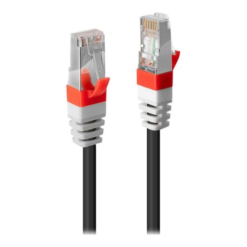 LINDY S/FTP Cat.6A Cable Black 15m LSOH incl. Testprotocol