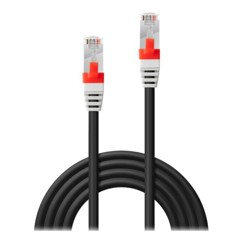LINDY S/FTP Cat.6A Cable Black 30m LSOH incl. Testprotocol
