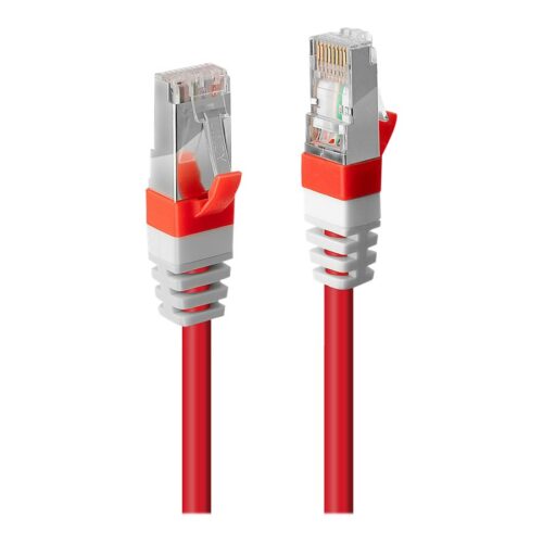 LINDY S/FTP Cat.6A Cable rot 1m LSOH incl. Testprotocol