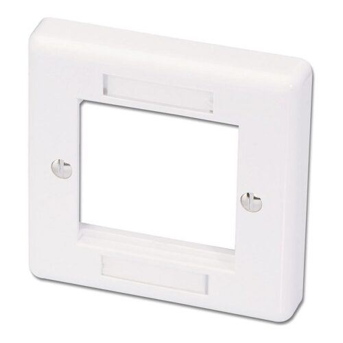 LINDY Single AV Face Plate for GBtype single Pattress Box