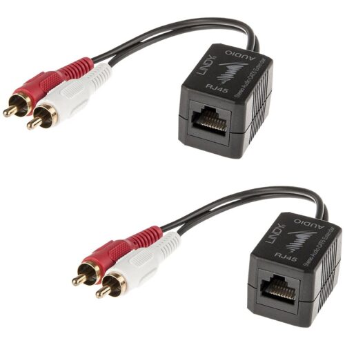 LINDY Stereo Audio Extender Cat.5/6 100m