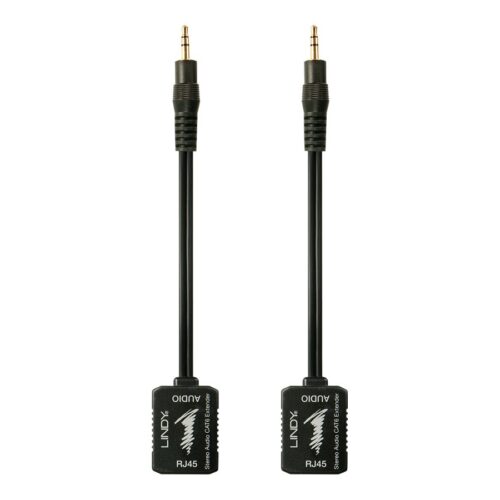 LINDY Stereo Audio Extender Cat.5/6 100m 3.5mm Analog Stereo Extender – passive