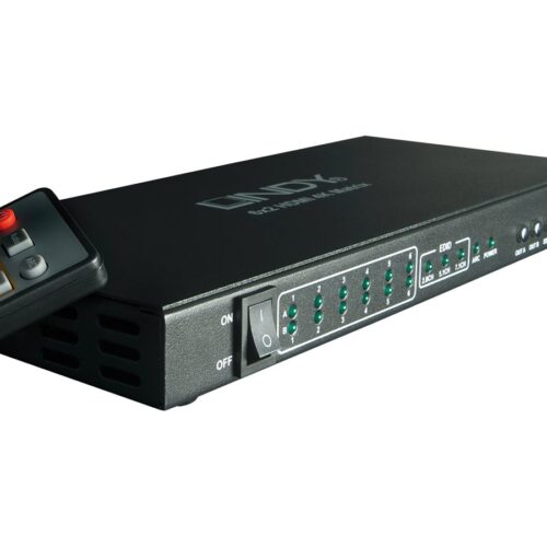 LINDY Switch Matrix HDMI 2.0 6×2 avec fonction PiP 10.2G