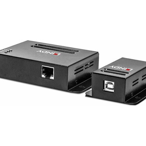 LINDY USB 2.0 Cat.5 Extender 50m Power over RJ45 4 Port