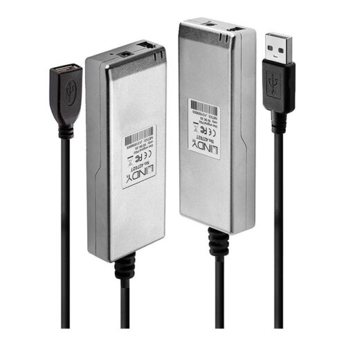 LINDY USB 2.0 MM Fibre Optic Extender 200m