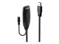 LINDY USB 3.0 Active Extension 15m supports USB SuperSpeed transfer rates up to 5Gbitps