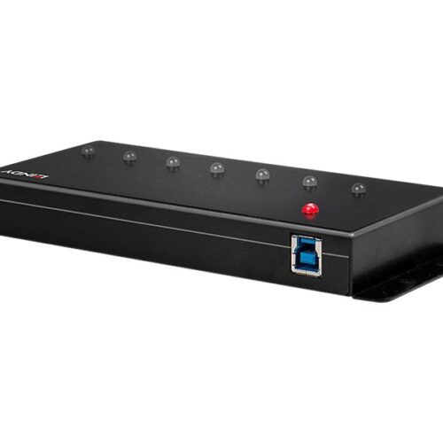 LINDY USB 3.0 Industrial 7 Port Hub Metal