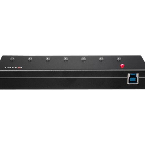 LINDY USB 3.0 Industrial 7 Port Hub Metal