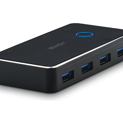 LINDY USB 3.0 Sharing Switch 2:4
