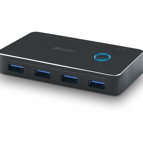 LINDY USB 3.0 Sharing Switch 2:4