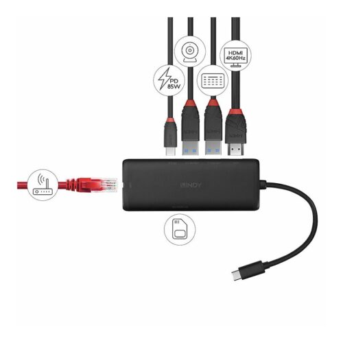 LINDY USB 3.2 Type C Laptop Mini Dock