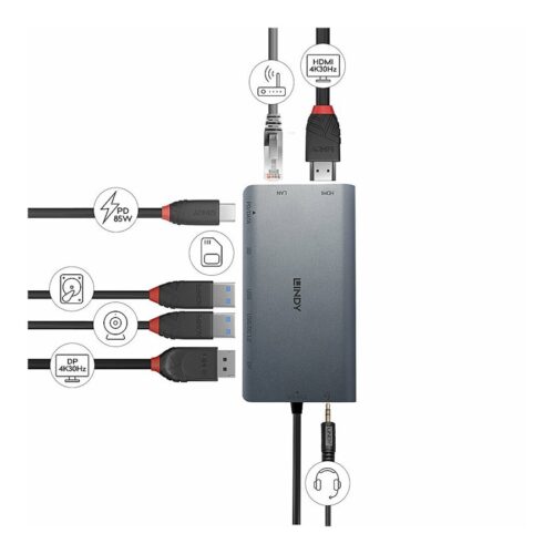 LINDY USB 3.2 Type C Laptop Mini Dock