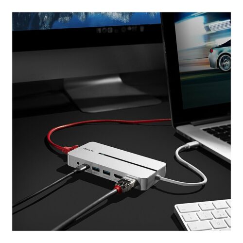 LINDY USB 3.2 Type C Mini Dock 2x HDMI 4K
