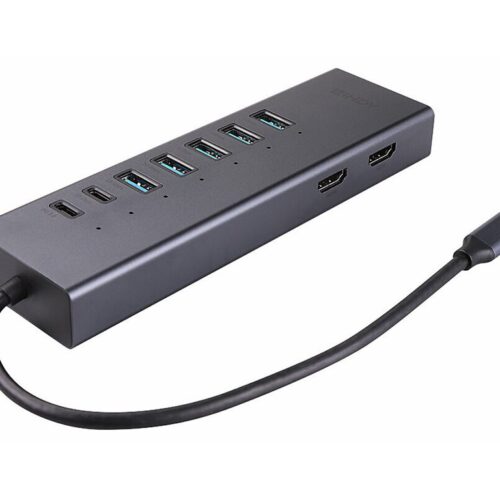 LINDY USB-C Laptop Mini Docking Station 2x 4K HDMI