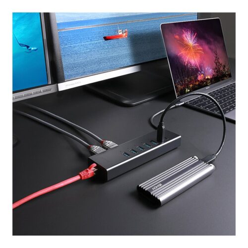 LINDY USB-C Laptop Mini Docking Station 2x 4K HDMI