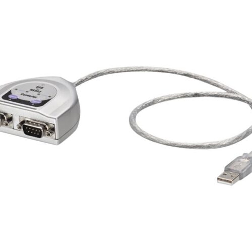 LINDY USB RS232 Converter 2 Port Simultaneously connect two RS-232 serial devices to your USB ready PC or Mac FTDI-Chip