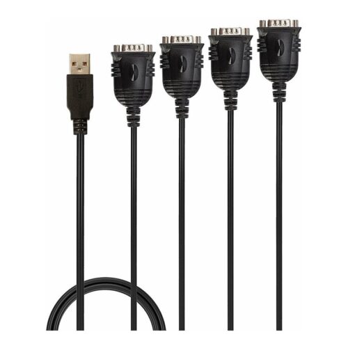 LINDY USB to 4 Port Serial Converter
