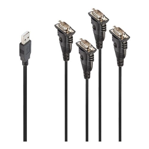 LINDY USB to 4 Port Serial Converter