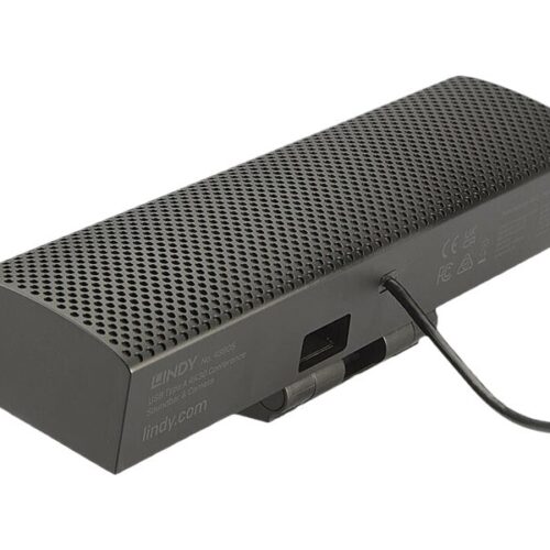 LINDY USB Type A 4K30 Conference Soundbar & Camera