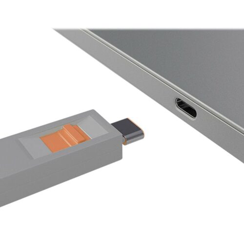 LINDY USB Type C Port Blocker orange