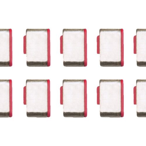 LINDY USB Type C Port Blockers Pack of 10 Red