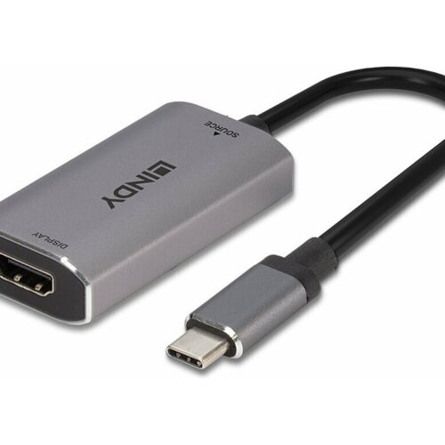 LINDY USB Type C to HDMI 8K Converter Connect an 8K HDMI display to your computers USB Type C port