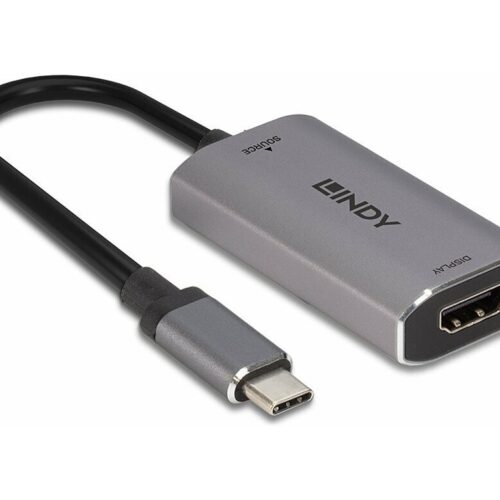 LINDY USB Type C to HDMI 8K Converter Connect an 8K HDMI display to your computers USB Type C port
