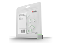 LINDY Verrou de port USB type C vert 10pcs