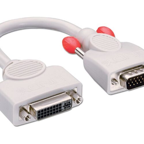 LINDY VGA Adapter VGA male DVI-A female Short Cable around 20cm