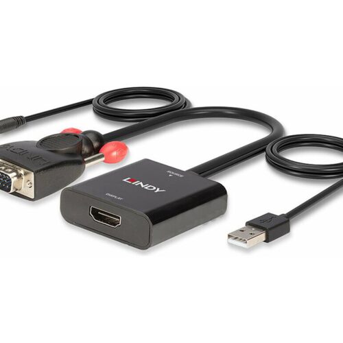 LINDY VGA & Audio to HDMI Converter