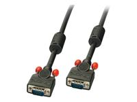 LINDY VGA Cable M/M black 3m. 15 Way Male to 15 Way Male