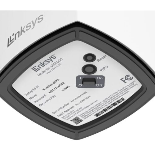 LINKSYS Rhodes MX3000 AX3000 Dual-Band Mesh Wi-Fi 6 Node 1PK