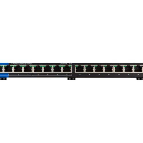 LINKSYS Switch 16 ports Gigabit dont 8 ports POE+