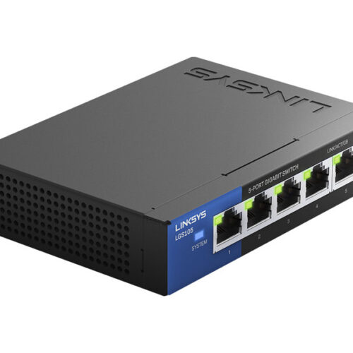 LINKSYS Switch 5 ports Gigabit – Boitier métal