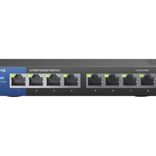 LINKSYS Switch 8 ports Gigabit – Boitier Métal