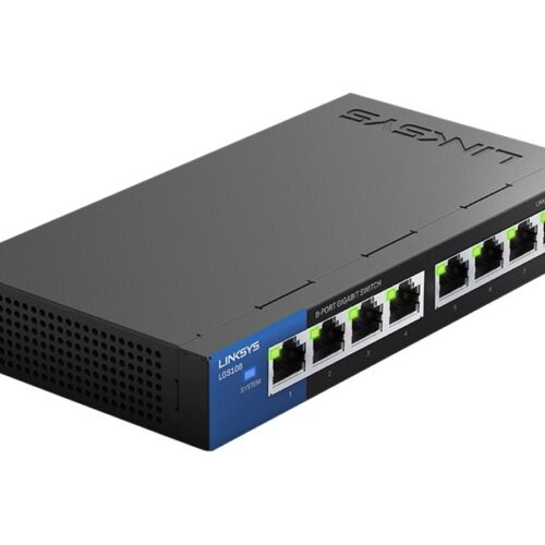 LINKSYS Switch 8 ports Gigabit – Boitier Métal – package retail