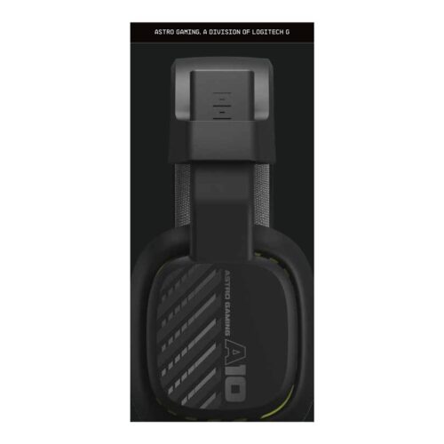 LOGITECH Astro Gaming A10 Gen 2 Headset full size wired 3.5 mm jack black