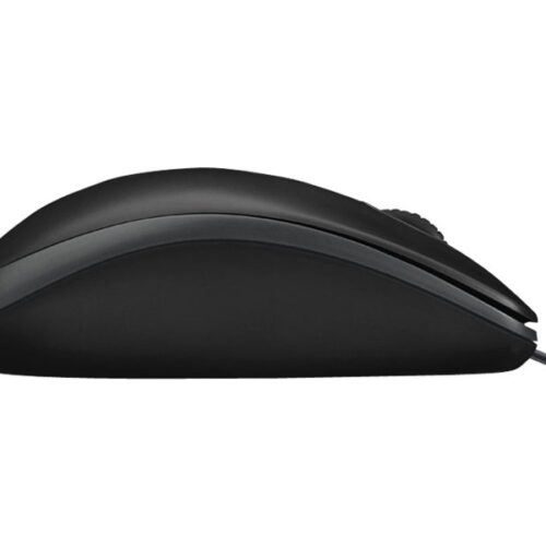 LOGITECH B100 Mouse right and left-handed optical 3 buttons wired USB black