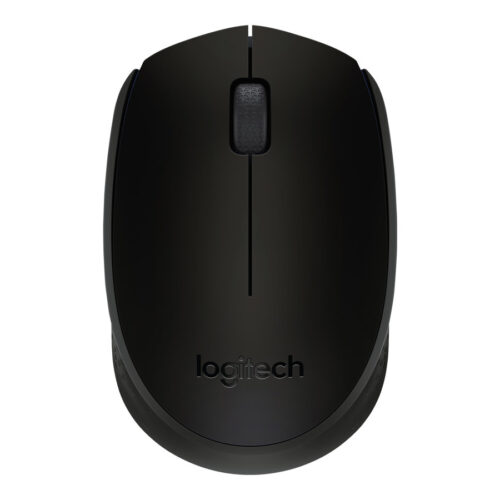 LOGITECH B170 Mouse optical 3 buttons wireless 2.4 GHz USB wireless receiver black