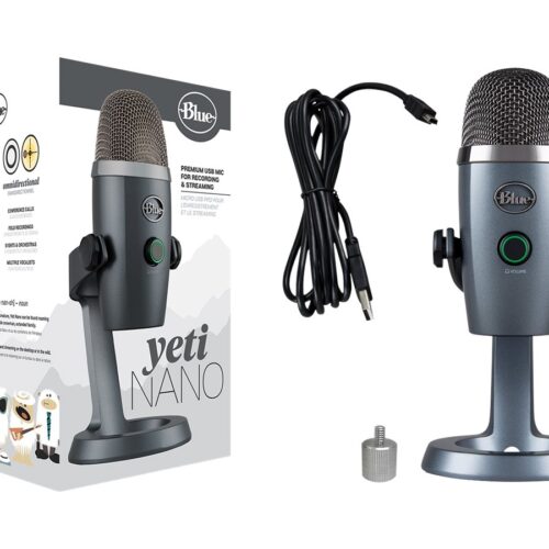 LOGITECH Blue Microphones Yeti Nano Microphone USB shadow grey