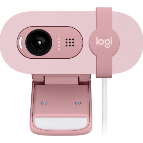 LOGITECH BRIO 100 Webcam colour 2 MP 1920 x 1080 720p 1080p audio wired USB