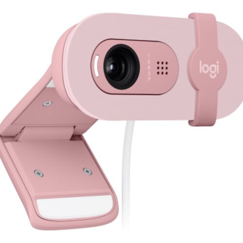 LOGITECH BRIO 100 Webcam colour 2 MP 1920 x 1080 720p 1080p audio wired USB